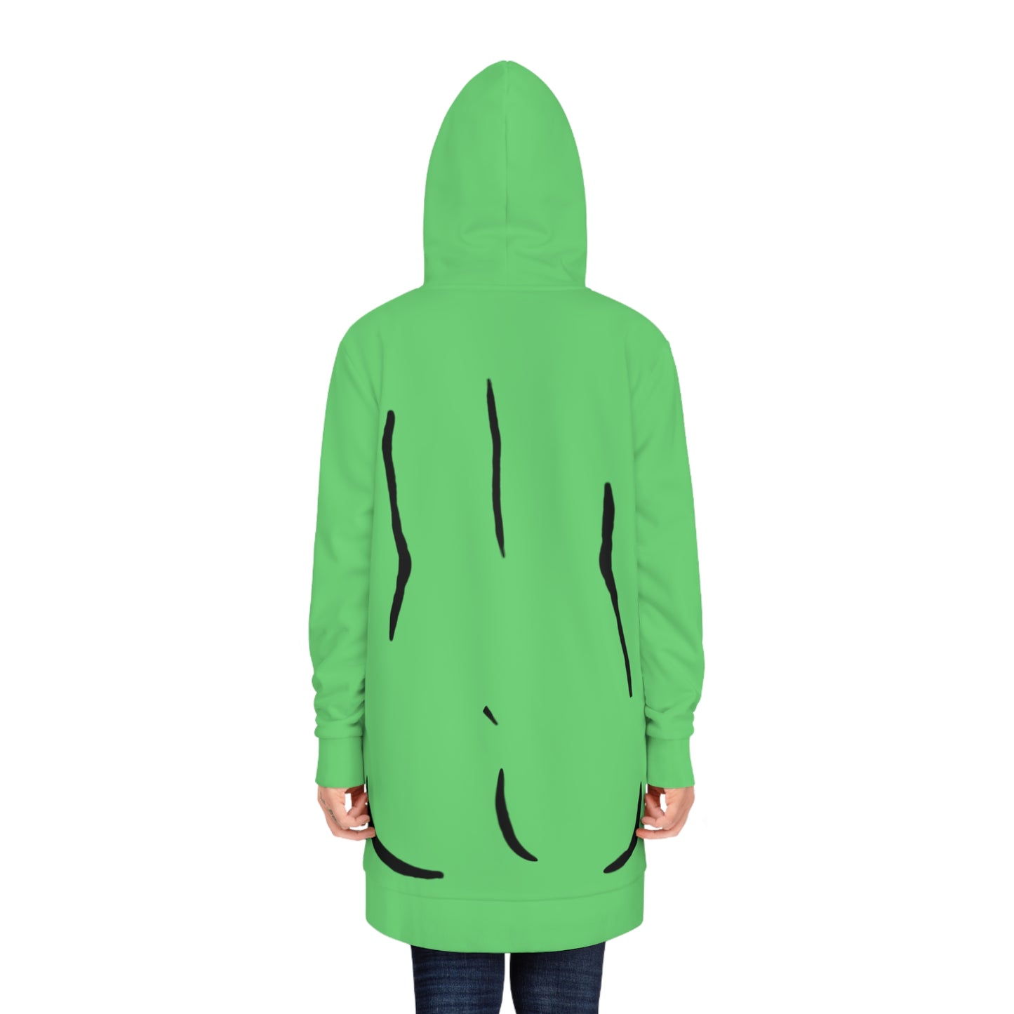 Sexy Alien Hoodie Dress (Green)