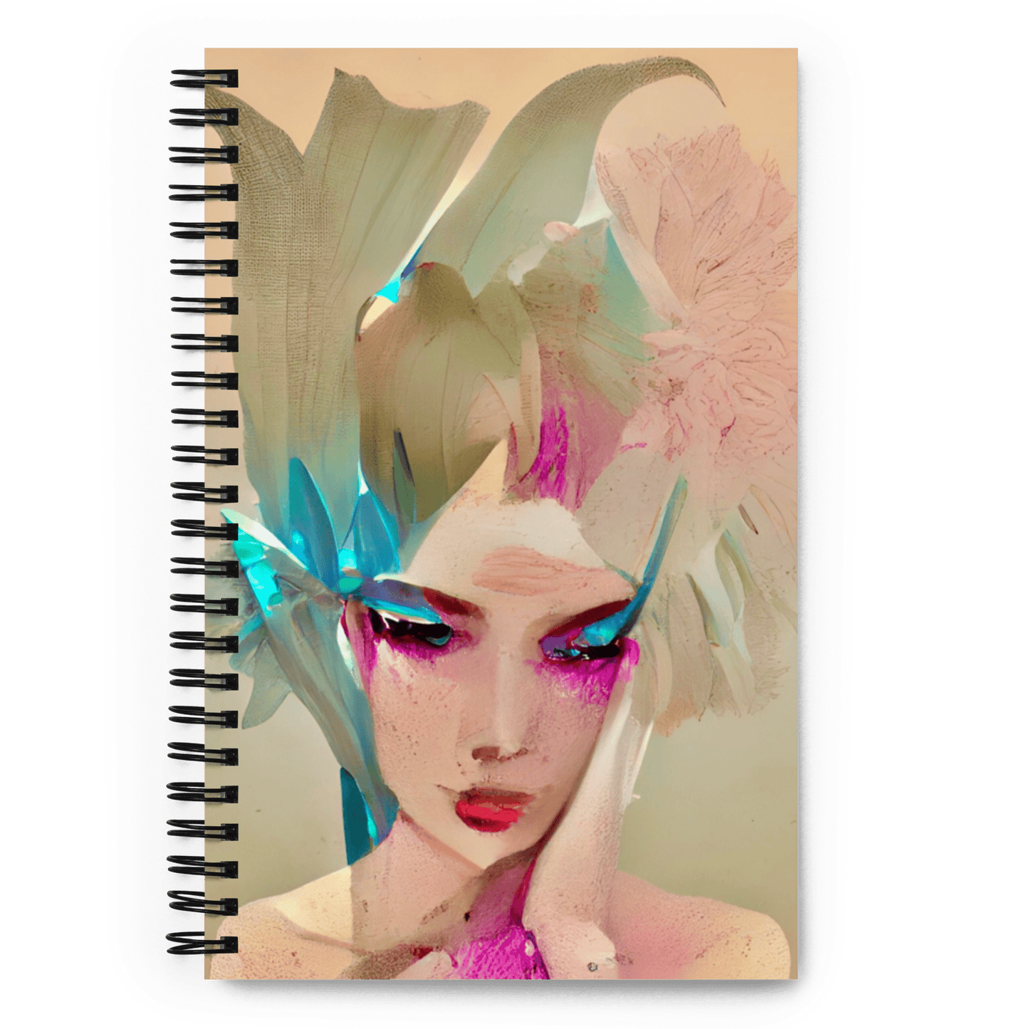 Faerie Daydream Spiral Notebook - Chromatic Moonbeam Clothing
