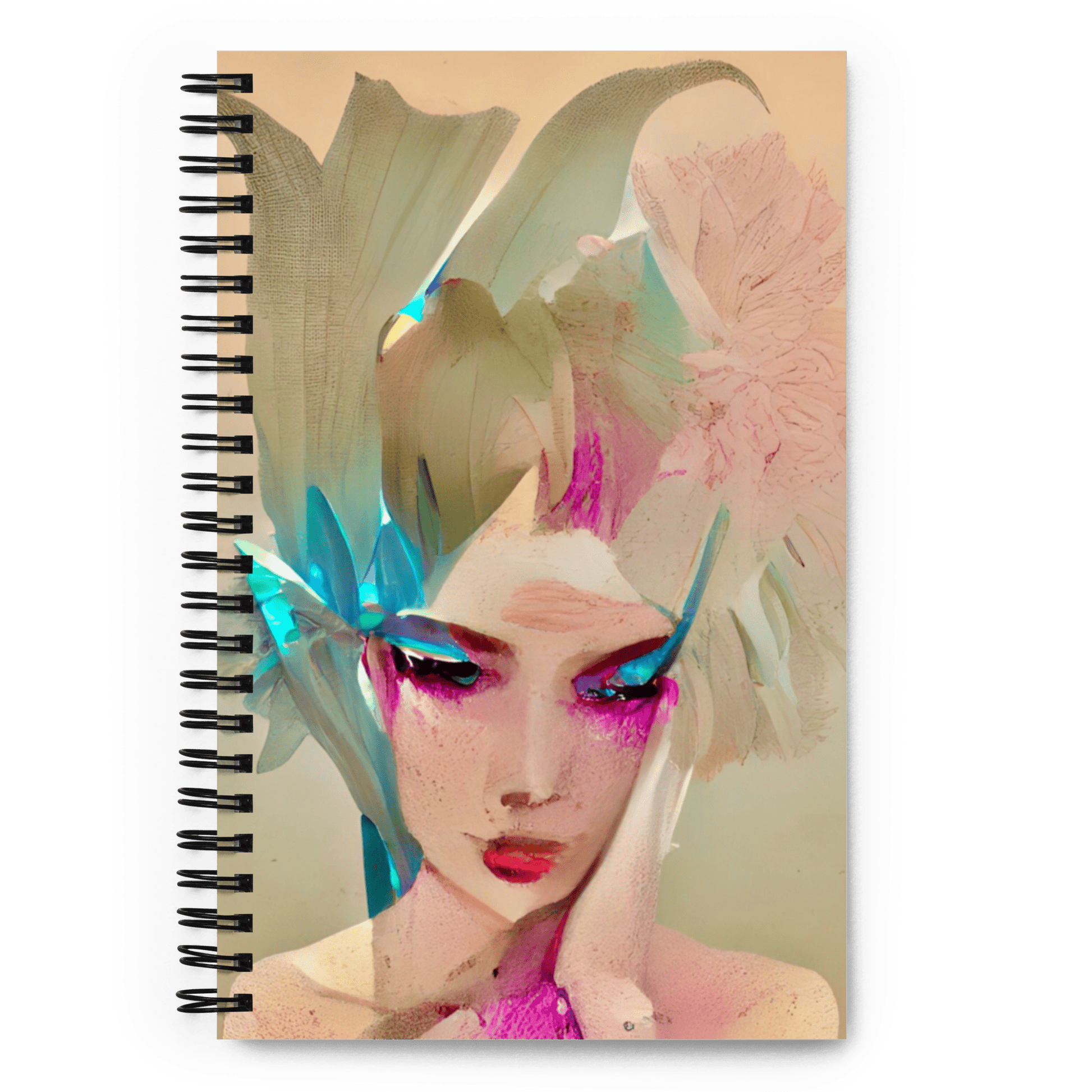 Faerie Daydream Spiral Notebook - Chromatic Moonbeam Clothing