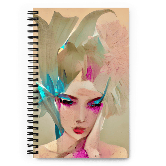 Faerie Daydream Spiral Notebook - Chromatic Moonbeam Clothing