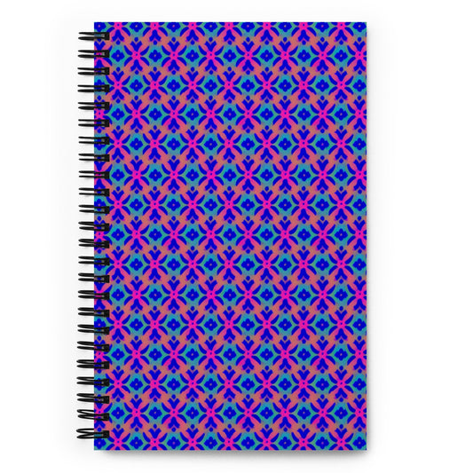 Homeworld Flora Spiral Notebook - Chromatic Moonbeam Clothing