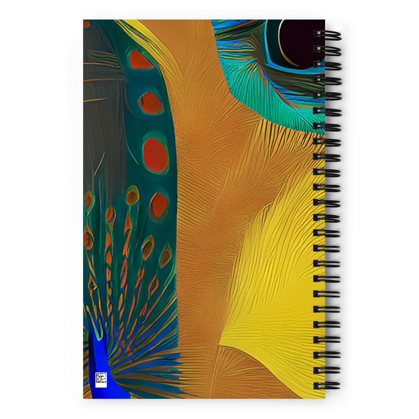 Peacock Dreams Spiral Notebook