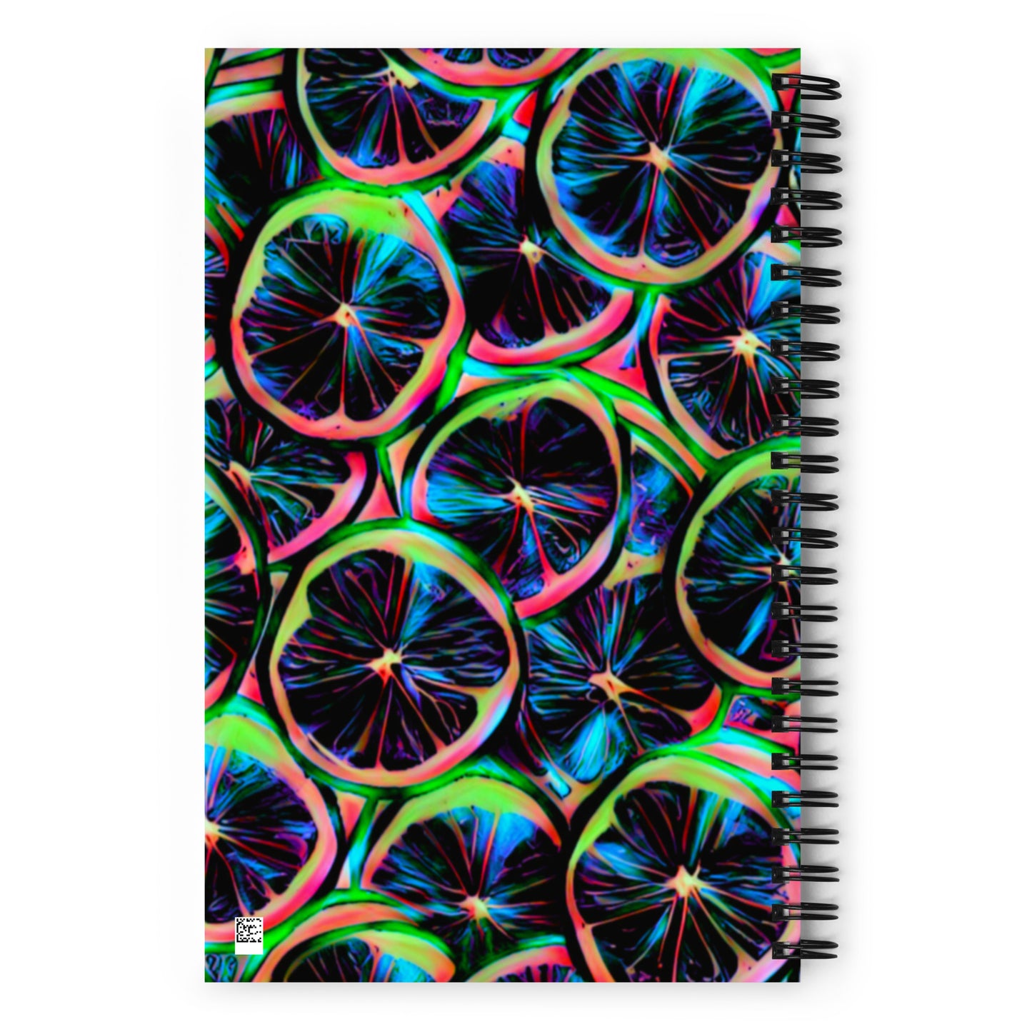 Neon Citrus Spiral Notebook