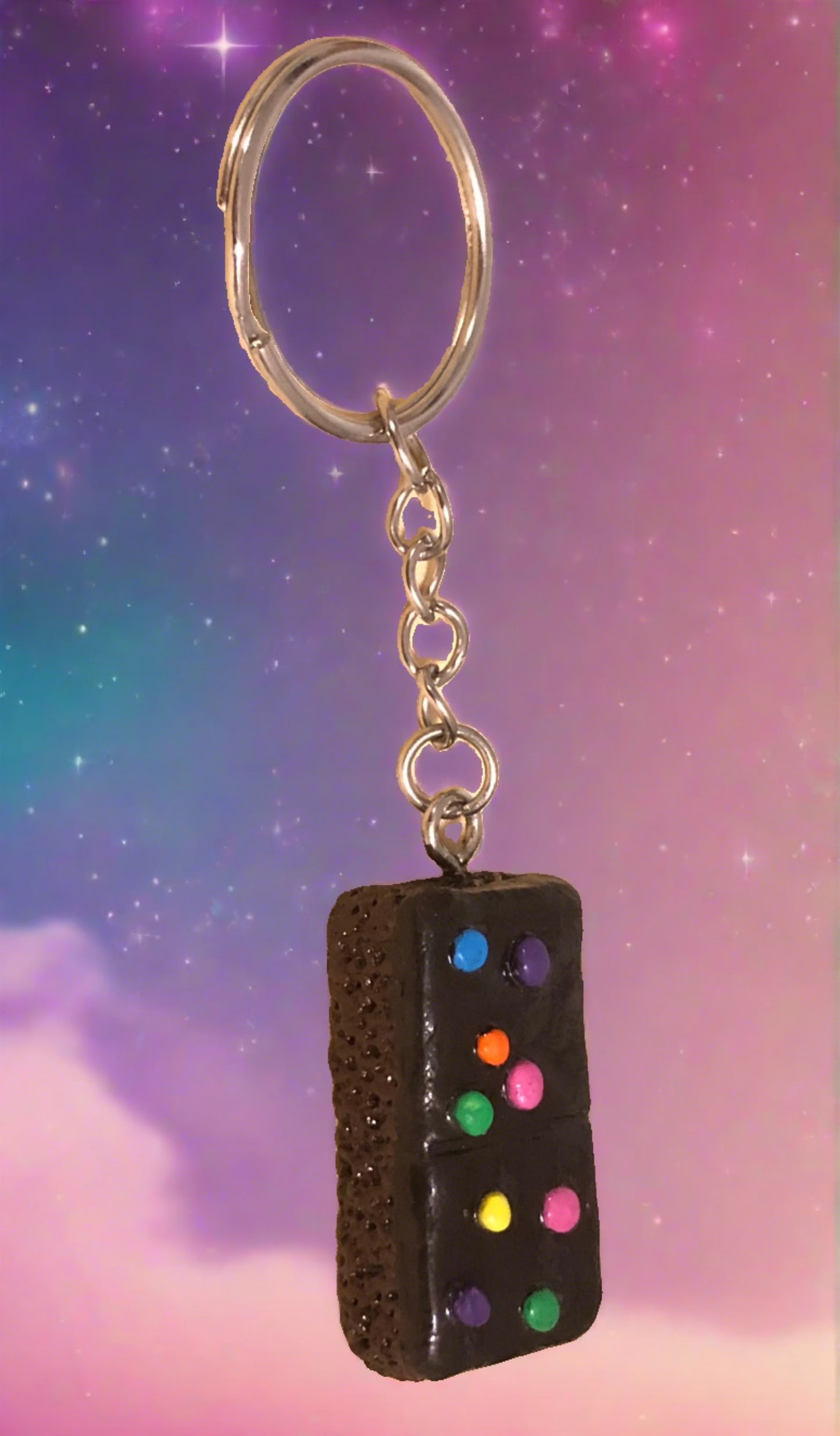 Cosmic Brownie Keychain