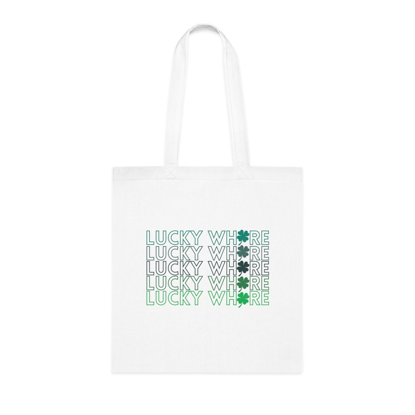 Lucky Whore Cotton Tote