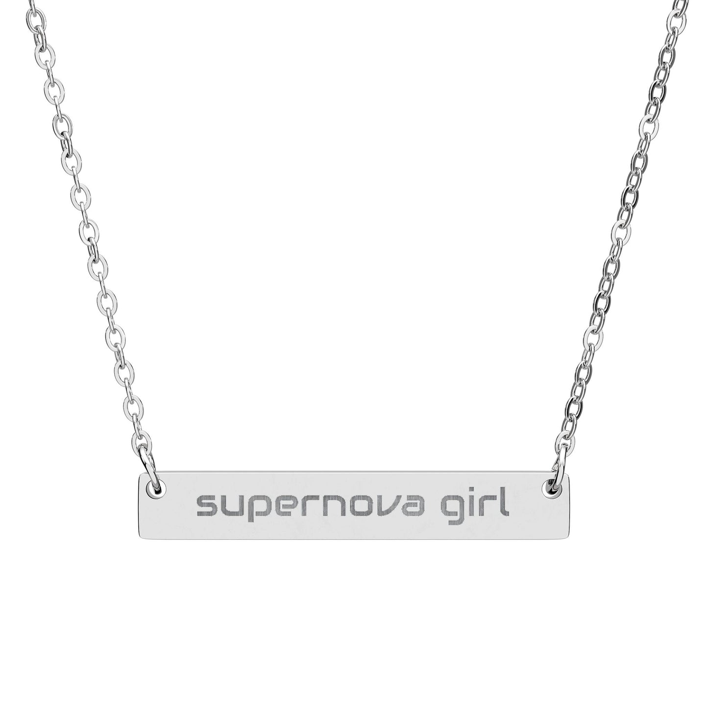 Supernova Horizontal Bar Necklace