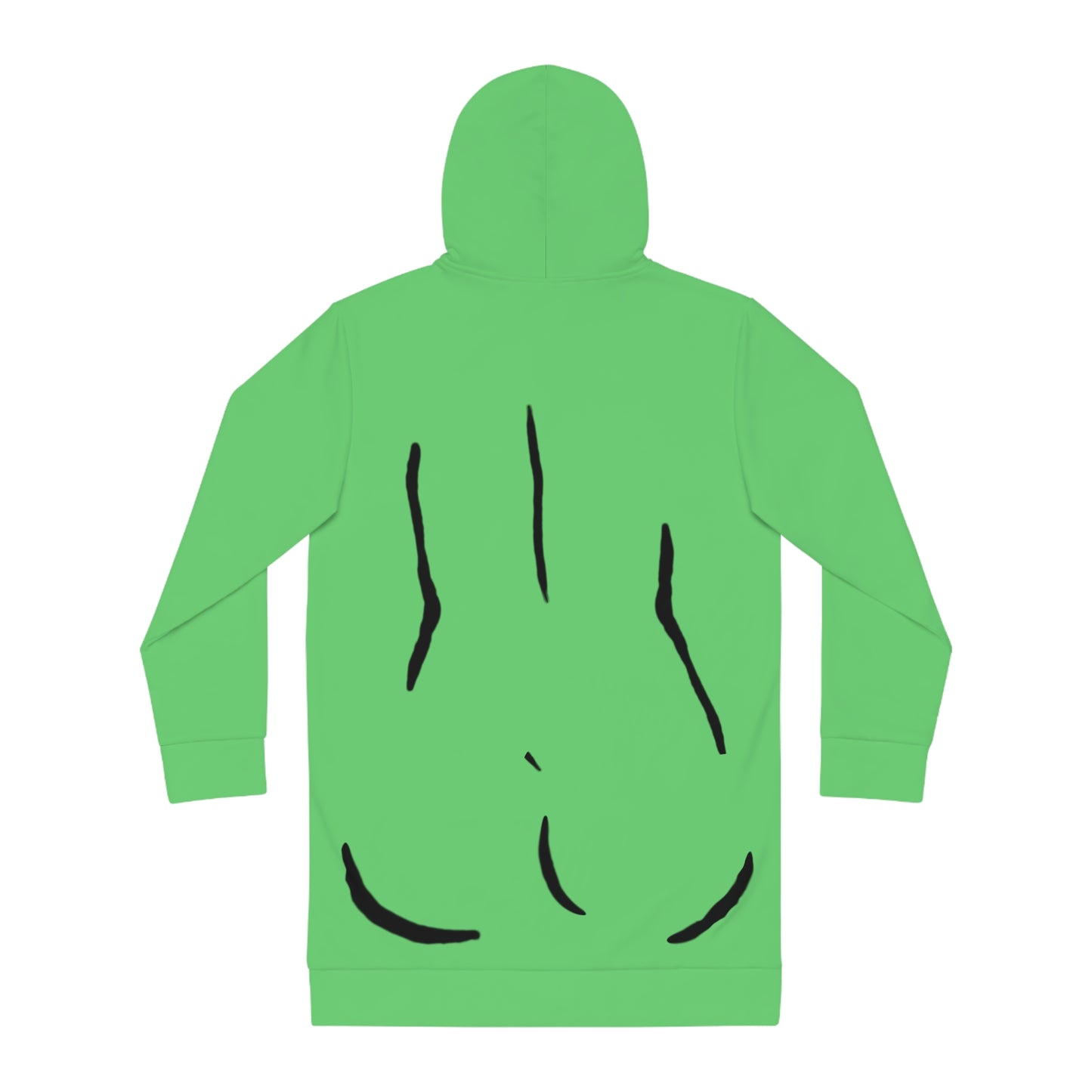 Sexy Alien Hoodie Dress (Green)