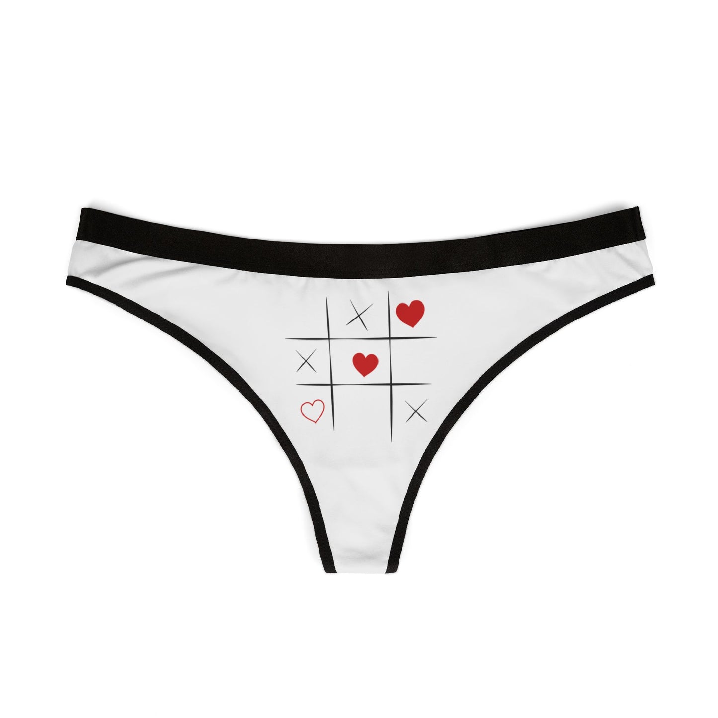 Tic-Tac-Cameltoe Thong