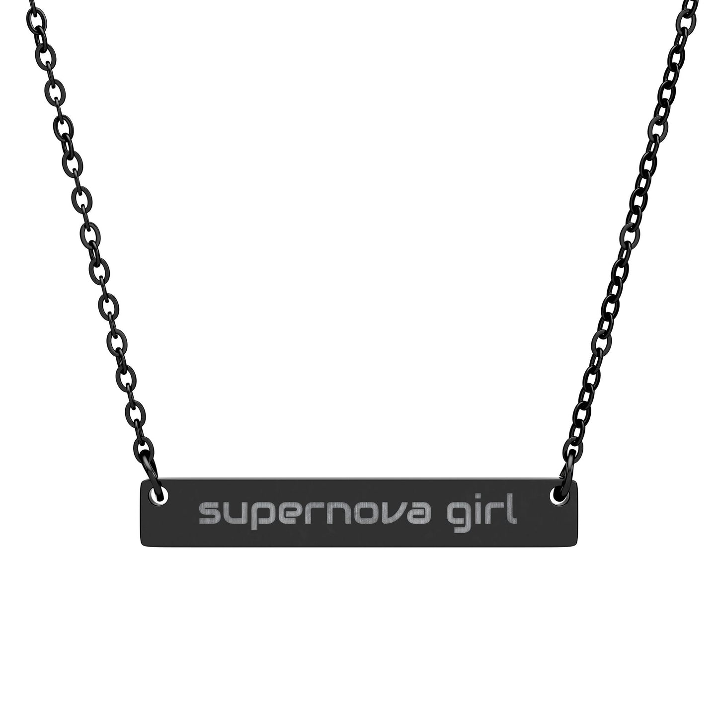 Supernova Horizontal Bar Necklace