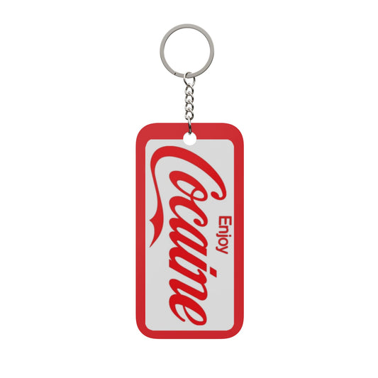 Enjoy Coke KeychainAcrylic 3.15" x 1.57" (8 cm x 4 cm) Double-sided print&nbsp;