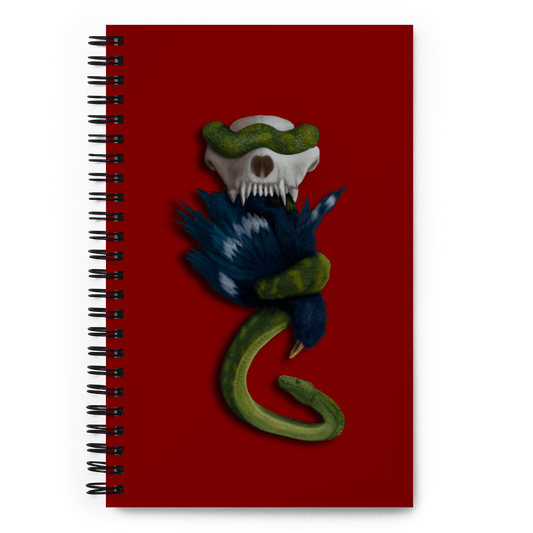 Death Grip Spiral Notebook - Chromatic Moonbeam Clothing